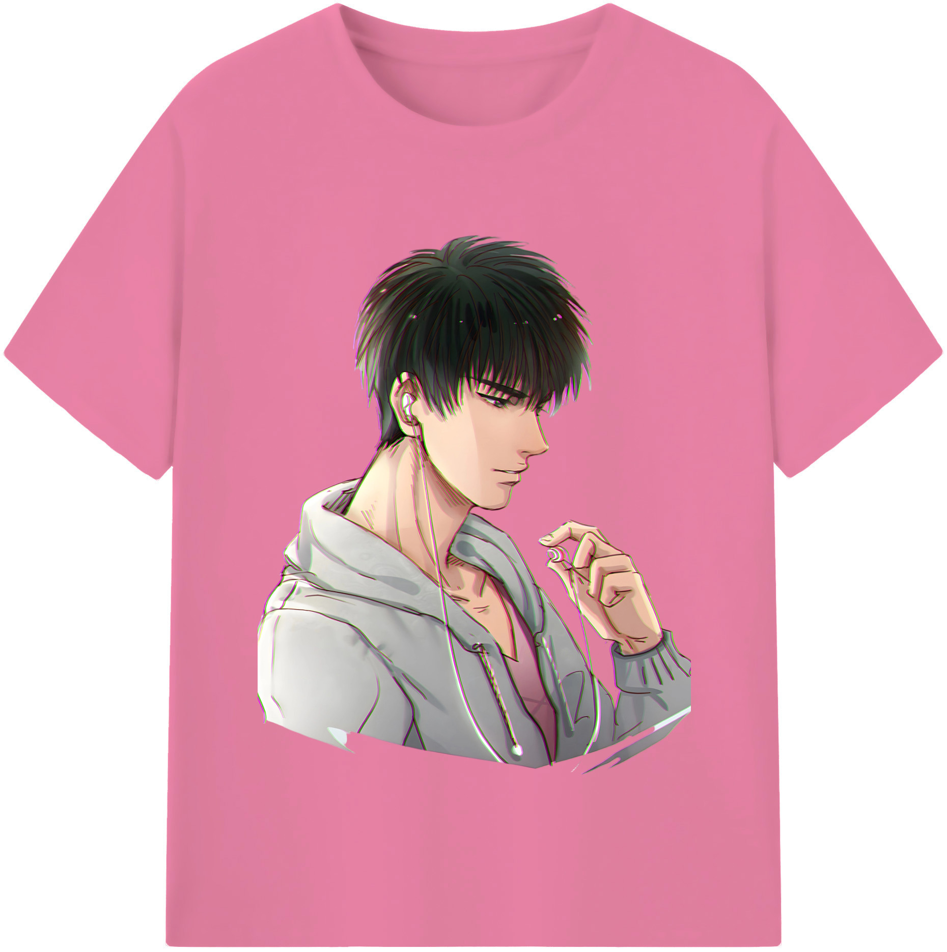 SLAM DUNK／スラムダンク 綿100％半袖Tシャツ（フロントプリント）